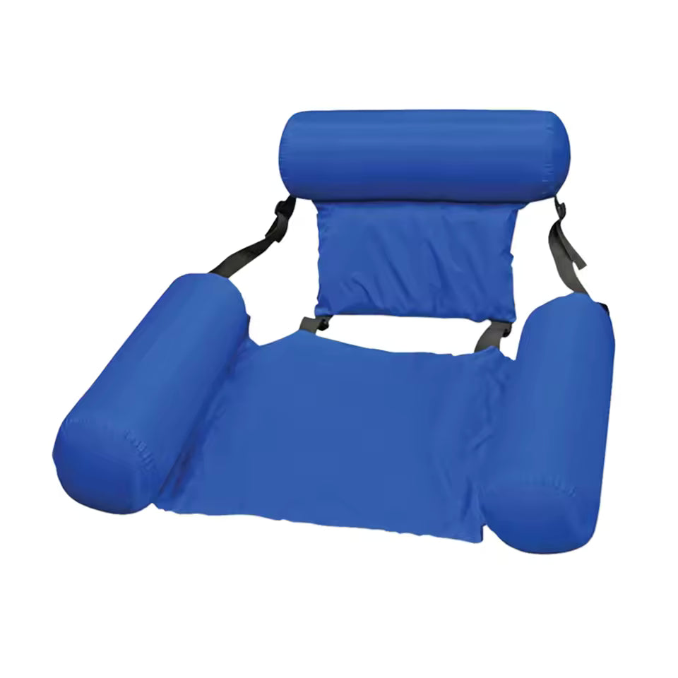 Muscles Rise Inflatable Pool Hammock Float – Floating Water Lounge for Swimming Pools, Beach & Summer Relaxation