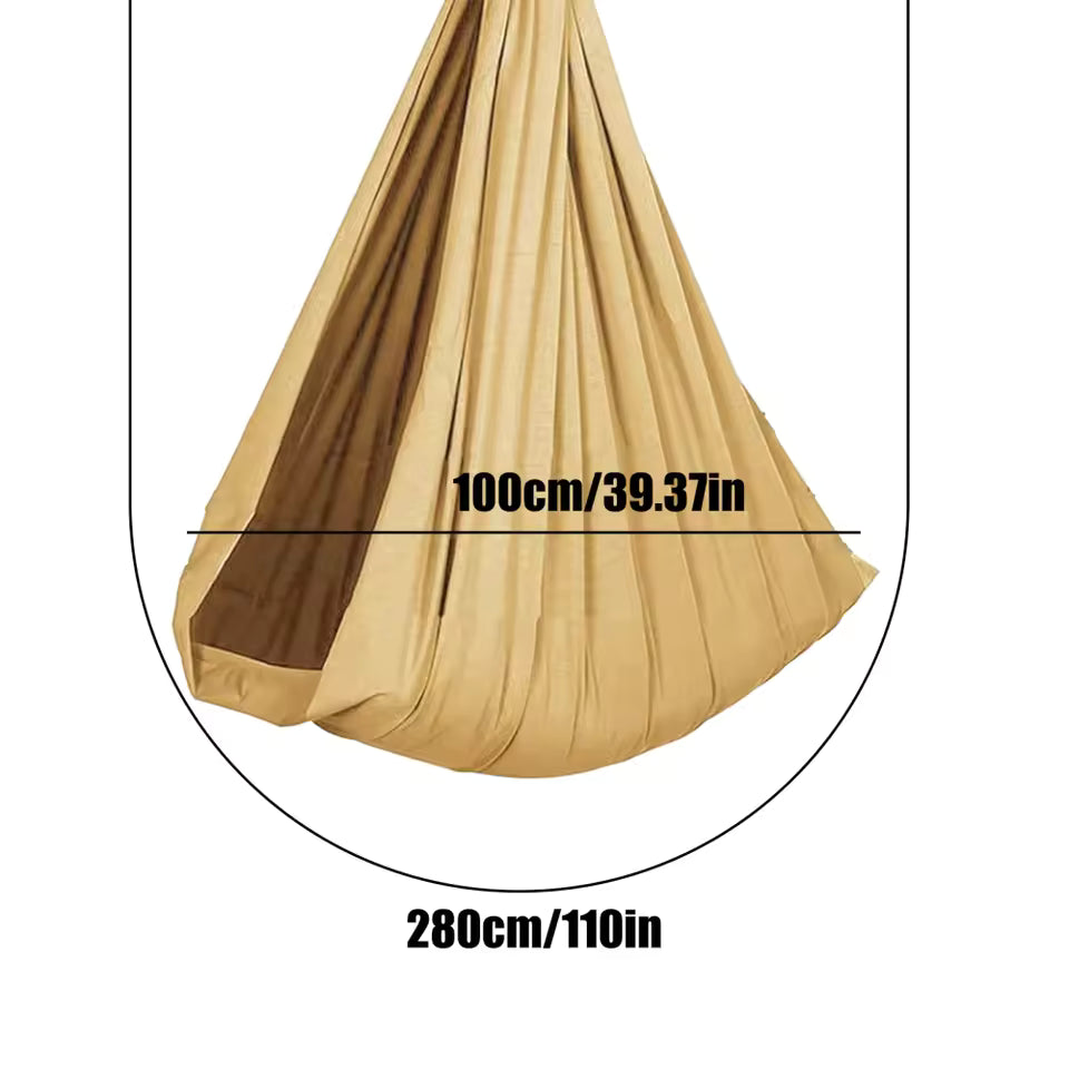 Muscles Rise Sensory Swing Hammock – Adjustable Indoor & Outdoor Relaxation Swing for Kids