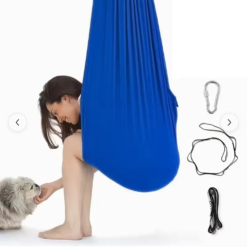 Yoga Swing Hammock – 280 × 150cm Indoor & Outdoor Aerial Yoga Swing