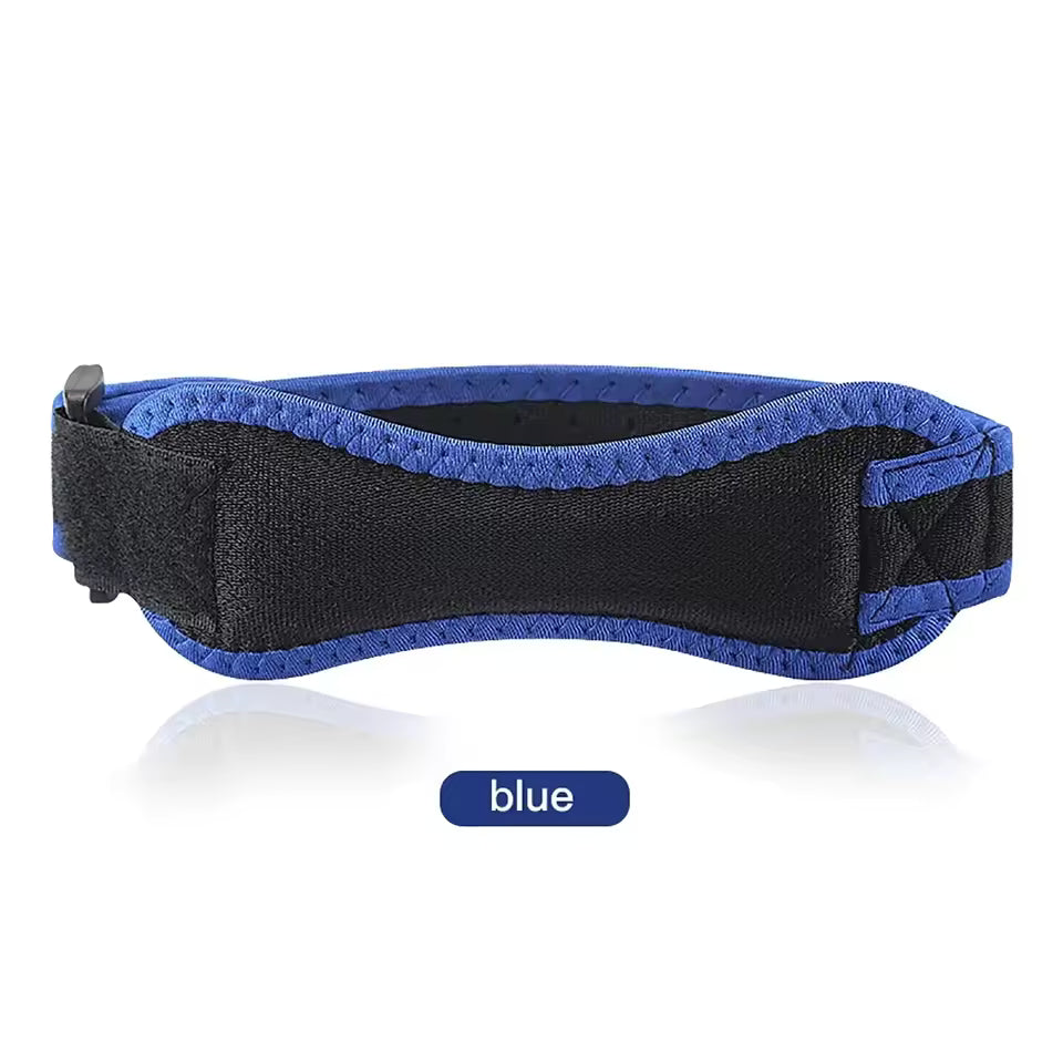 Muscles Rise Adjustable Patellar Tendon Knee Strap – Compression Support Brace for Basketball & Sports