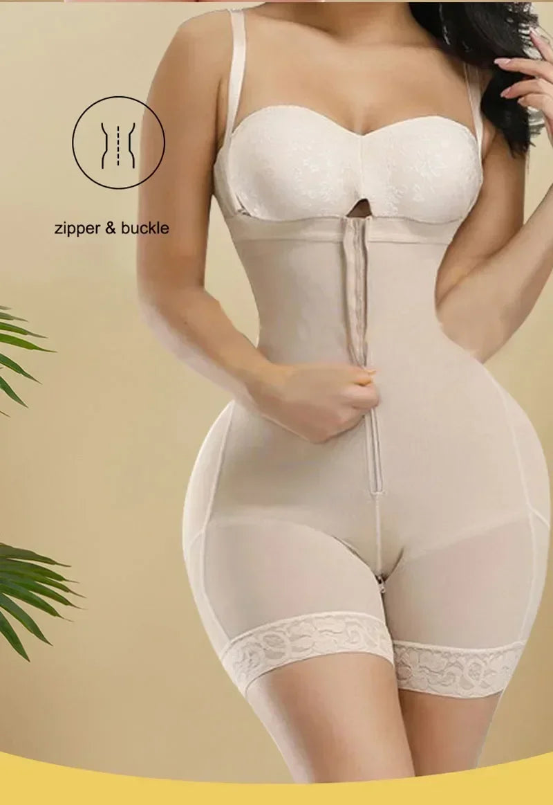 Muscles Rise Full Body Shaper Bodysuit – Tummy Control Waist Trainer & Butt Lifting Shapewear