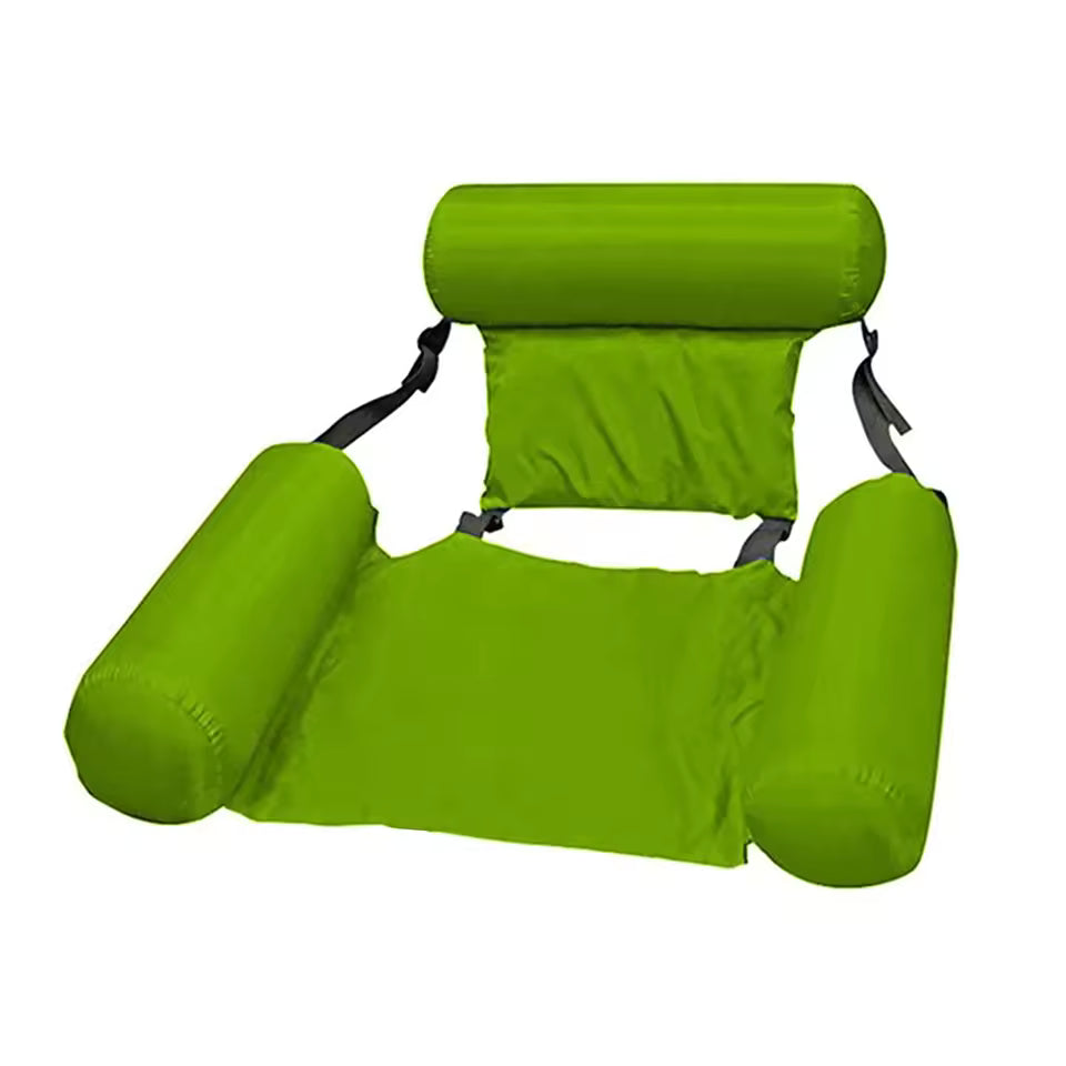 Muscles Rise Inflatable Pool Hammock Float – Floating Water Lounge for Swimming Pools, Beach & Summer Relaxation