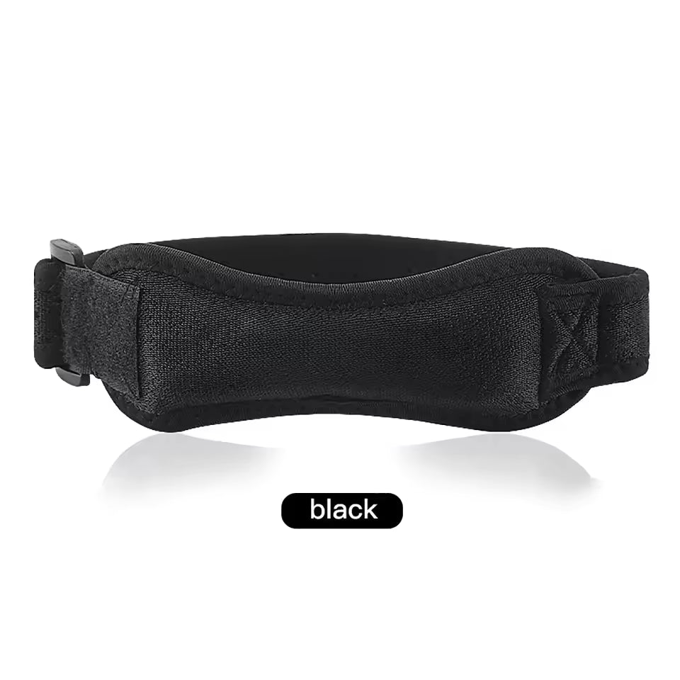 Muscles Rise Adjustable Patellar Tendon Knee Strap – Compression Support Brace for Basketball & Sports