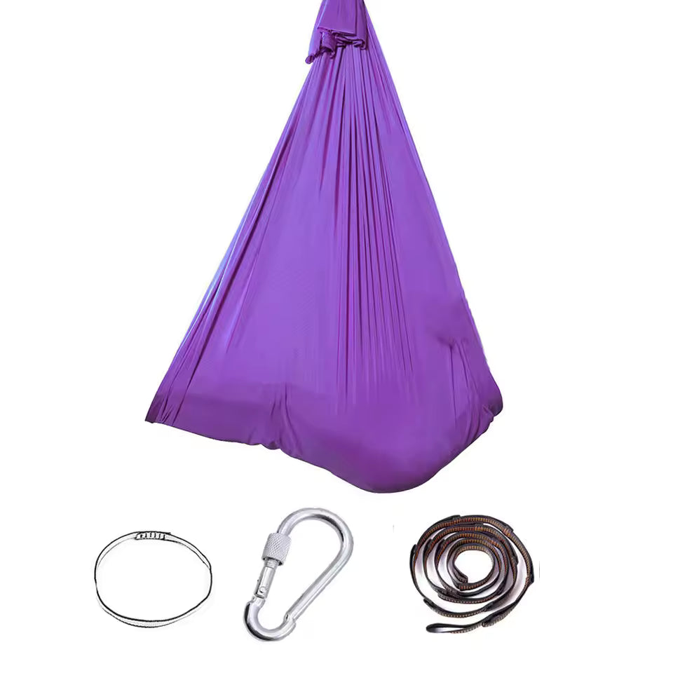 Yoga Swing Hammock – 280 × 150cm Indoor & Outdoor Aerial Yoga Swing