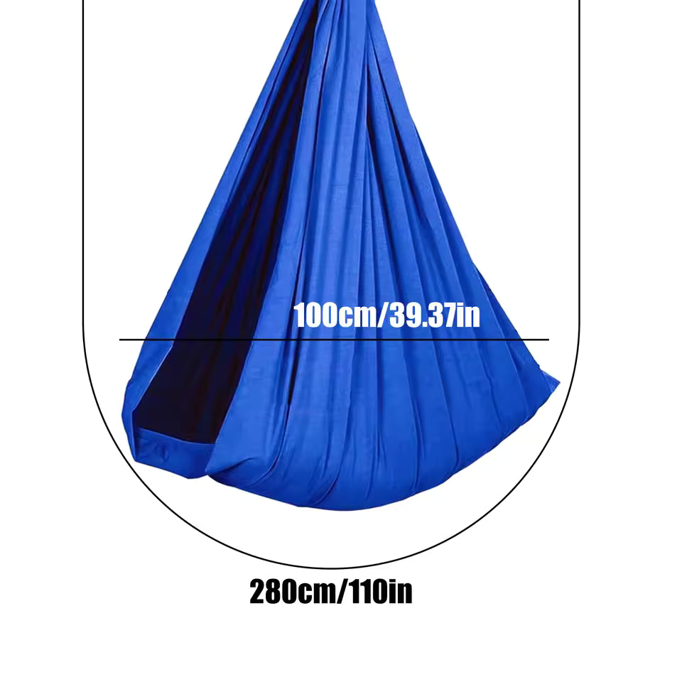 Muscles Rise Sensory Swing Hammock – Adjustable Indoor & Outdoor Relaxation Swing for Kids