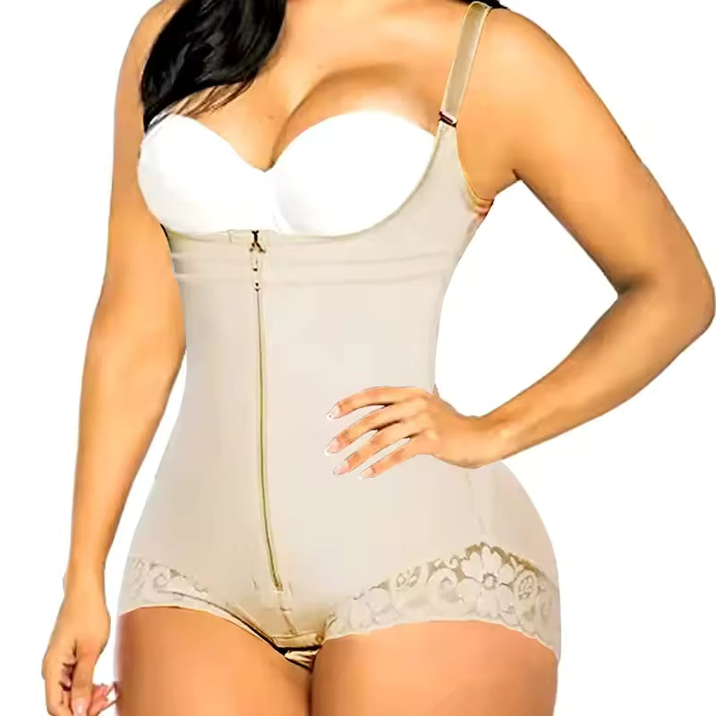 Muscles Rise Full Body Shaper Bodysuit – Tummy Control Waist Trainer & Butt Lifting Shapewear