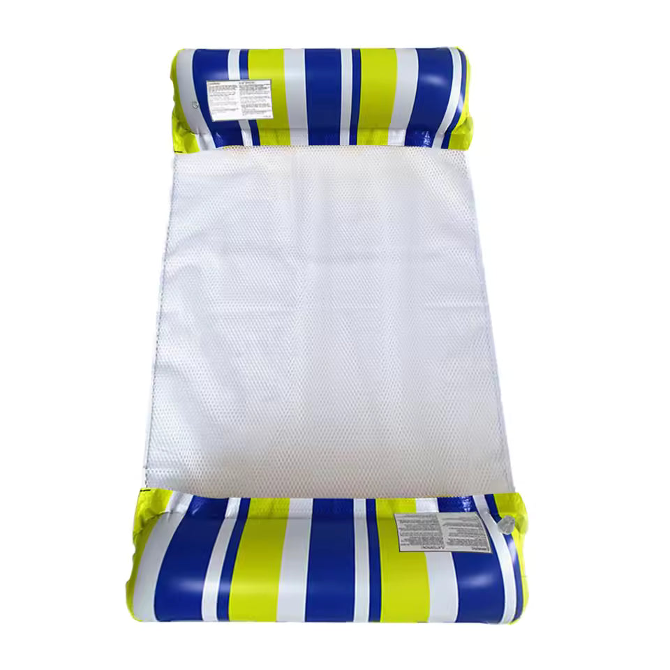 Muscles Rise Inflatable Pool Hammock Float – Floating Water Lounge for Swimming Pools, Beach & Summer Relaxation