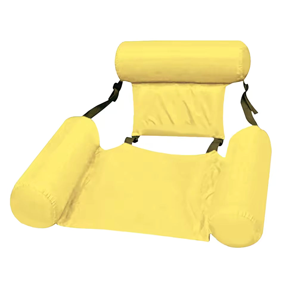 Muscles Rise Inflatable Pool Hammock Float – Floating Water Lounge for Swimming Pools, Beach & Summer Relaxation
