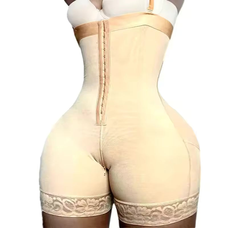Muscles Rise Full Body Shaper Bodysuit – Tummy Control Waist Trainer & Butt Lifting Shapewear