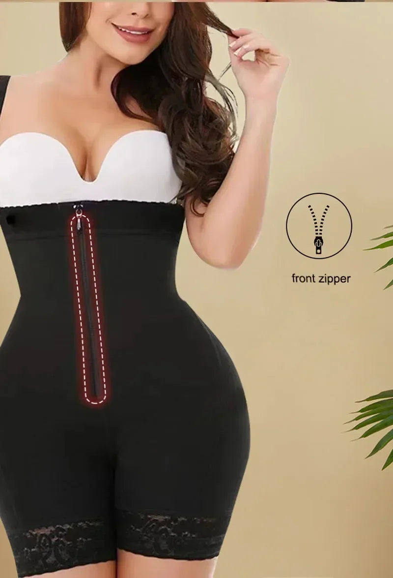 Muscles Rise Full Body Shaper Bodysuit – Tummy Control Waist Trainer & Butt Lifting Shapewear