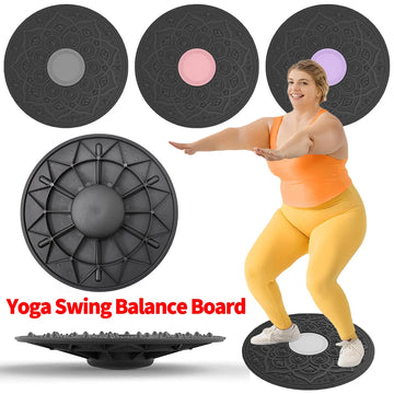 Muscles Rise Wobble Balance Board – Non-Slip Stability Trainer for Core Strength, Balance & Fitness