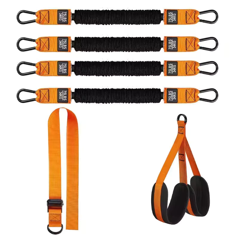 Muscles Rise Pull-Up Assistance Resistance Bands Set – Strength Training, Stretching & Full Body Workouts
