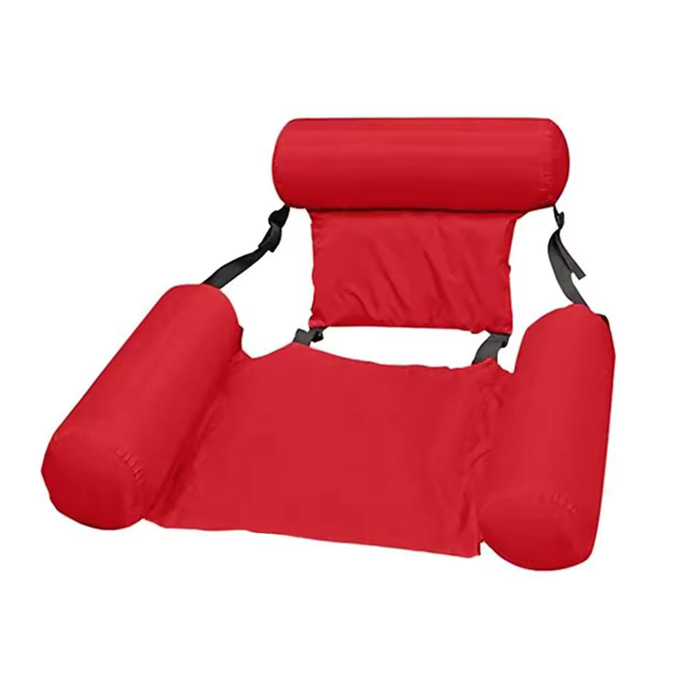 Muscles Rise Inflatable Pool Hammock Float – Floating Water Lounge for Swimming Pools, Beach & Summer Relaxation