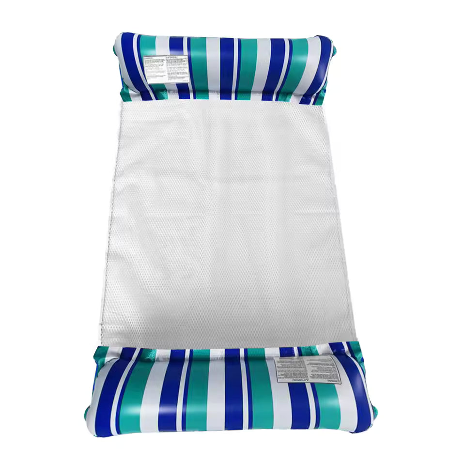 Muscles Rise Inflatable Pool Hammock Float – Floating Water Lounge for Swimming Pools, Beach & Summer Relaxation