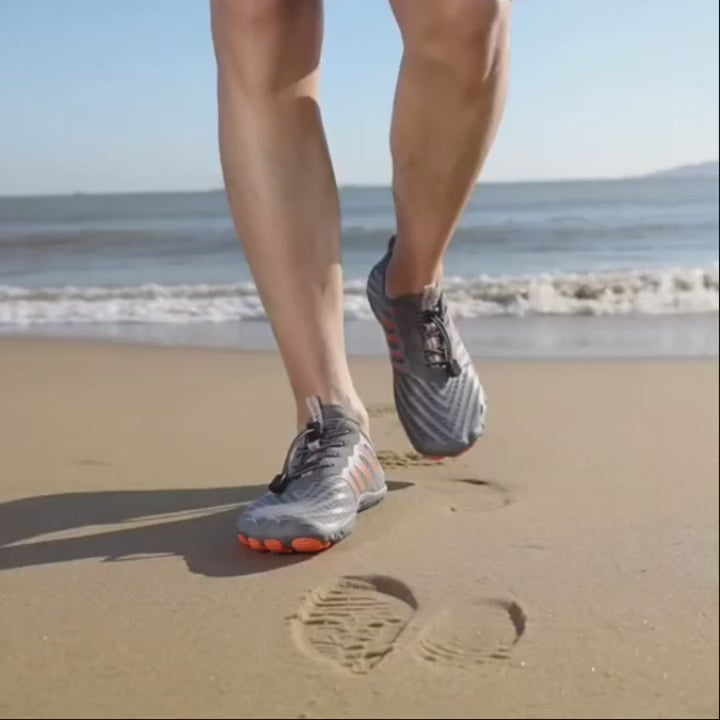 Muscles Rise Quick-Dry Aqua Water Shoes | Non-Slip Barefoot Beach & Swimming Shoes